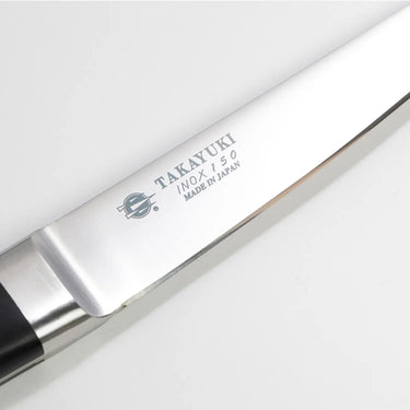 Sakai Takayuki Inox Molybdenum Stainless Steel Sabaki Honesuki Knife Kansai Style 150mm