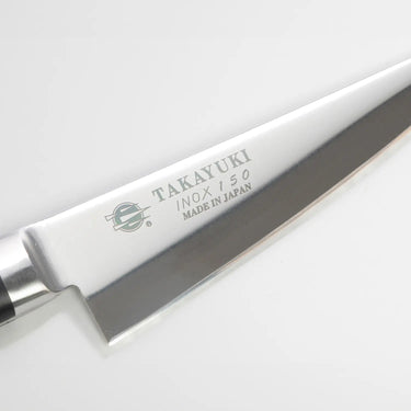 Sakai Takayuki Inox Molybdenum Stainless Steel Sabaki Honesuki Knife Kanto Style 150mm