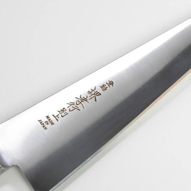Sakai Takayuki Japanese Carbon Steel Sabaki Honesuki Knife Kanto Style