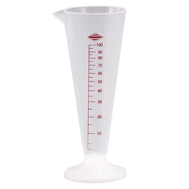 Sanplatec Polypropylene Conical Graduated Cylinder