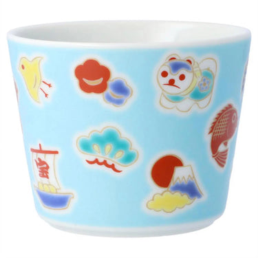 Seikou Kissho Kutani Porcelain Cup Engimono