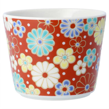 Seikou Kissho Kutani Porcelain Cup Umekiku