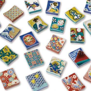 Seikou Porcelain Kutani Chopstick Rest Mubyou
