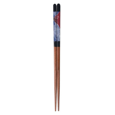 Seikou Wakasa Lacquered Natural Wood Chopsticks Akafuji