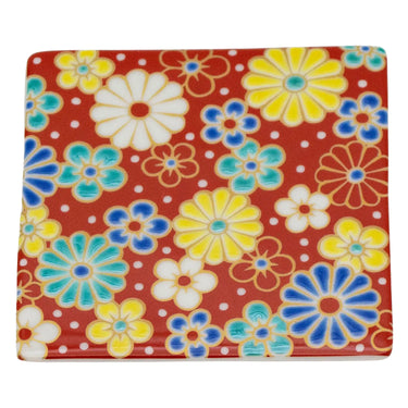 Seikou Kissho Porcelain Kutani Coaster Umekiku