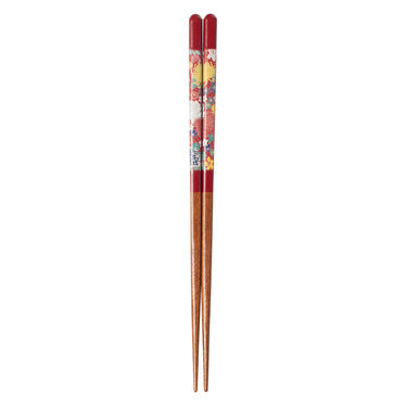 Seikou Wakasa Lacquered Natural Wood Chopsticks Hanazume