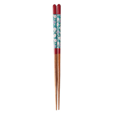 Seikou Wakasa Lacquered Natural Wood Chopsticks Ume