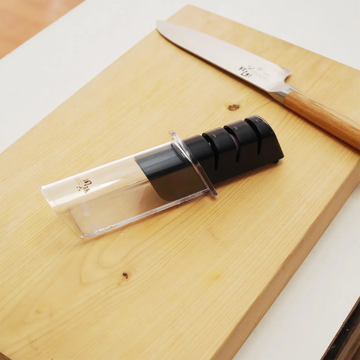 Knife Sharpener 3 Stages Kitchen Knife Sharpening Tool Quick -  Denmark