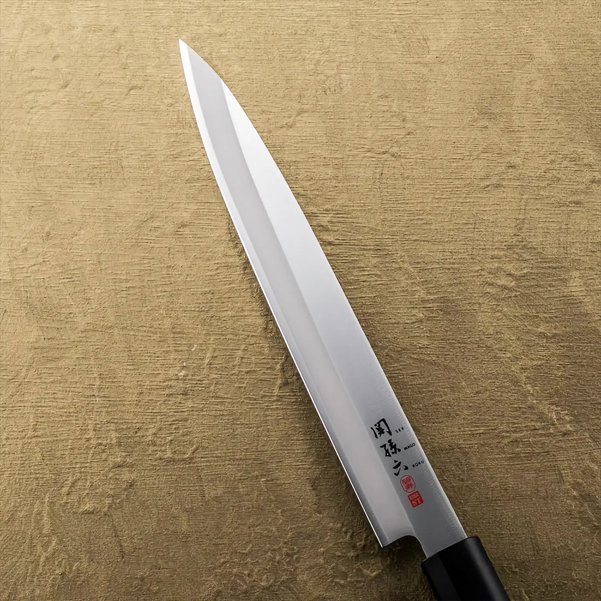 Seki Magoroku Hekiju ST Stainless Steel Sashimi Yanagiba Knife for Left-Handed
