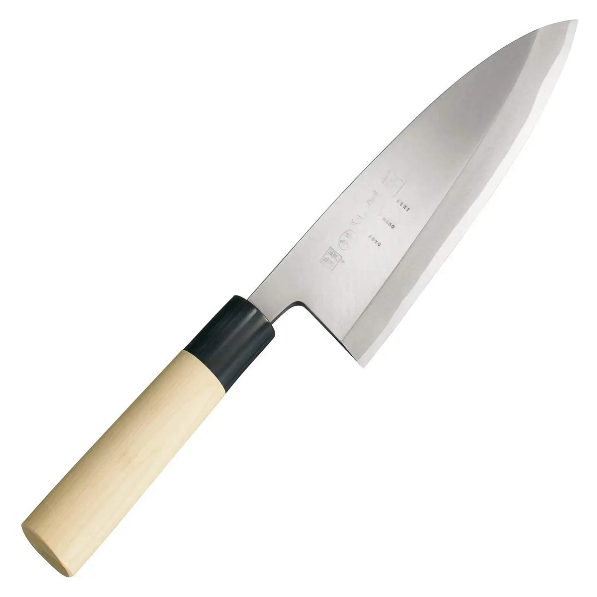 Seki Magoroku Kinju Honhagane Steel Deba Knife