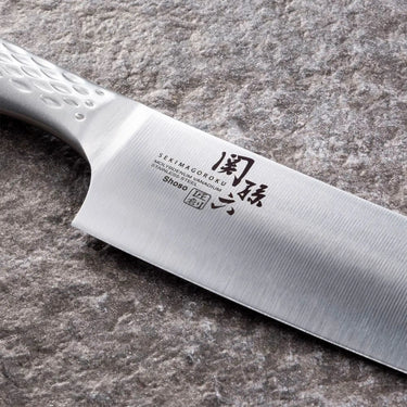 Seki Magoroku Shoso Molybdenum Vanadium Stainless Steel Nakiri Knife 165mm