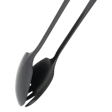 Sekikawa Stainless Steel Serving Tongs Black