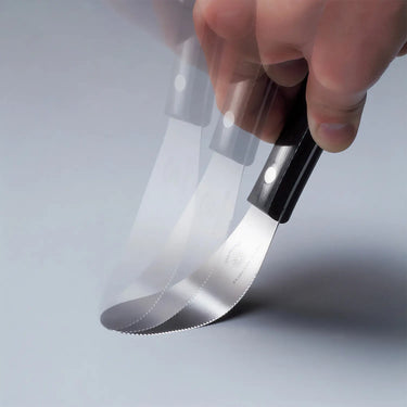 Shinkousha High Carbon Stainless Steel Pastry Knife with Wooden Handle