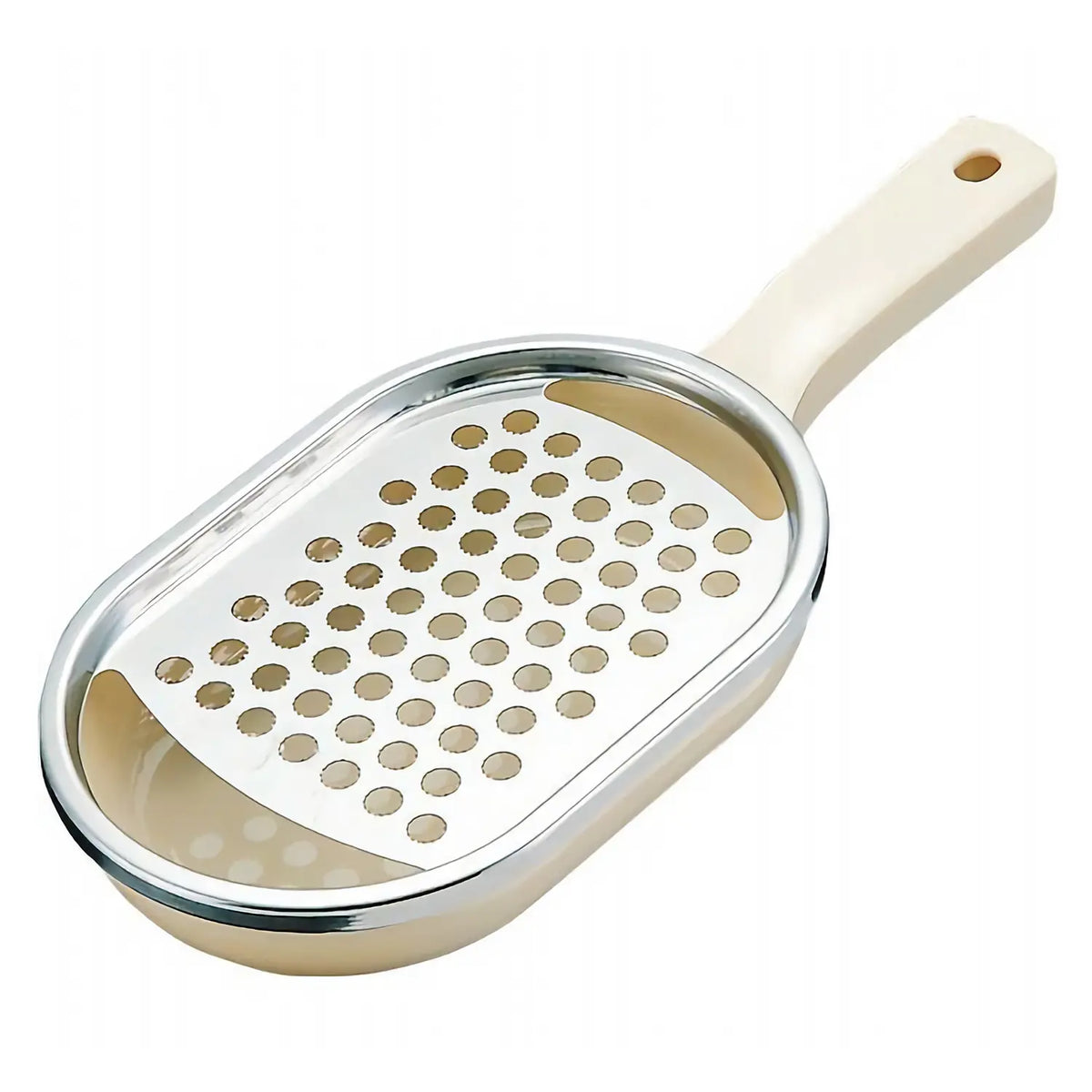 Shinkousha Stainless Steel Large Grater with Container