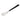 Sori Yanagi Black Handle Dessert Fork 19cm
