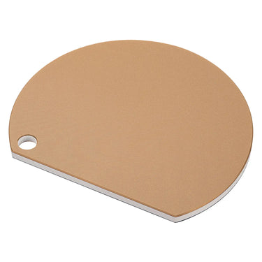 Sumibe Techno Polyethylene Antibacterial Half-Moon Cutting Board