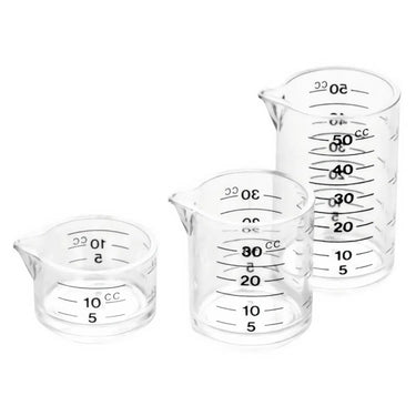 Suncraft Methacrylic Resin Measuring Cup 3 pcs