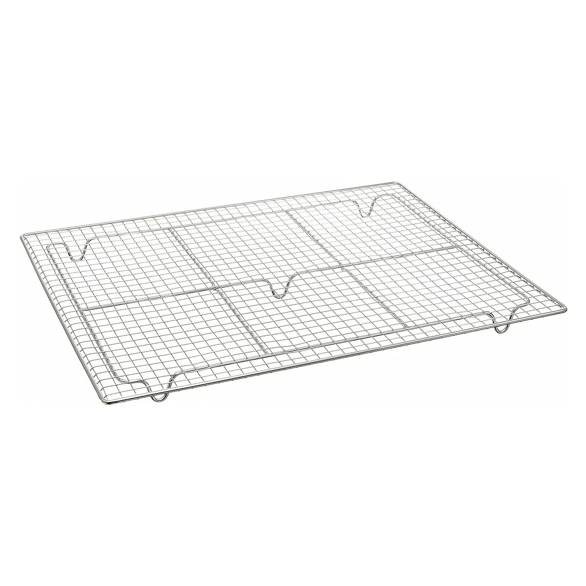 SUNCRAFT Patissiere Stainless Steel Square Cake Cooling Rack with Feet