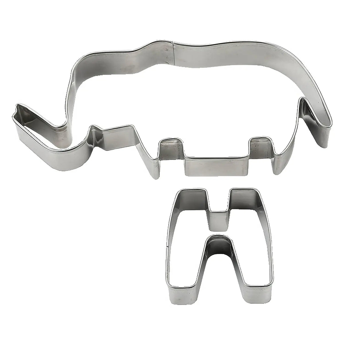 TIGERCROWN Cake Land Stainless Steel Cookie Cutter 3D Elephant