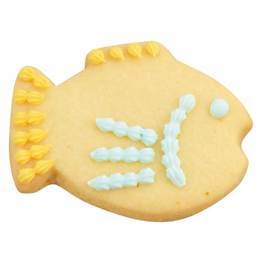 Tigercrown Cake Land Stainless Steel Cookie Cutter Fish