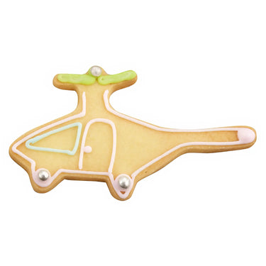 Tigercrown Cake Land Stainless Steel Cookie Cutter Helicopter