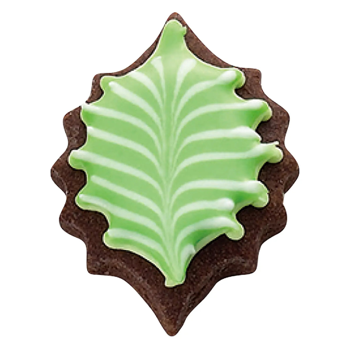TIGERCROWN Cake Land Stainless Steel Cookie Cutter Holly Leaf