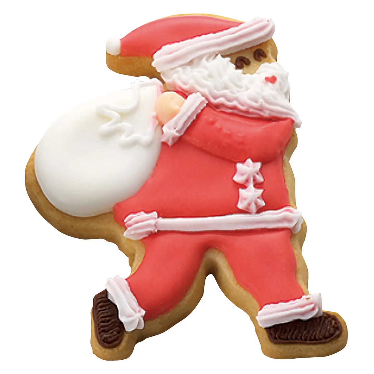 TIGERCROWN Cake Land Stainless Steel Cookie Cutter Santa Claus