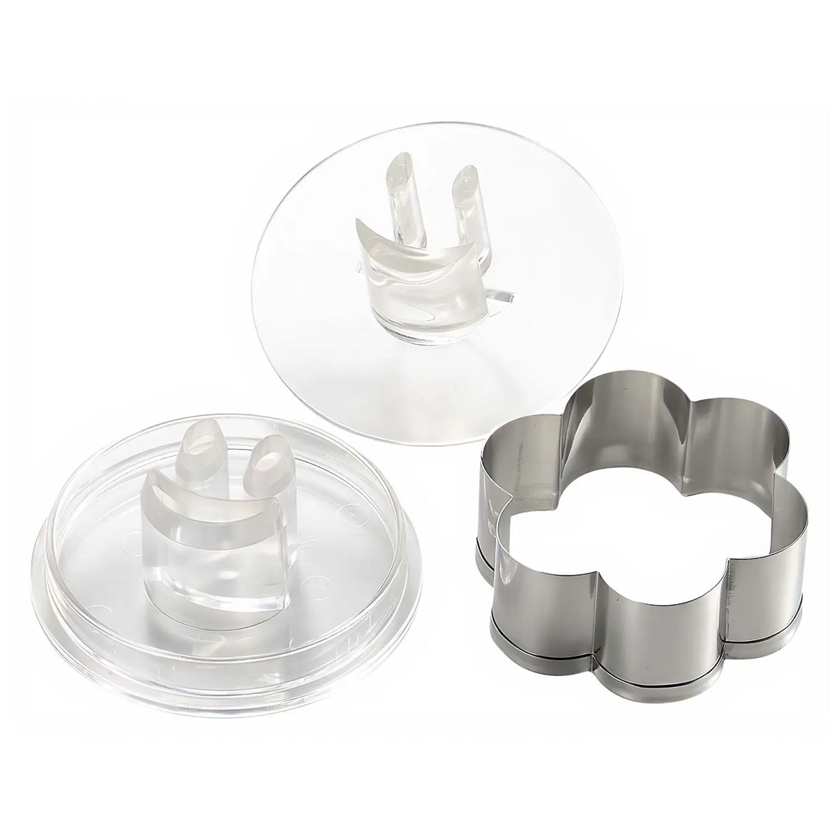 TIGERCROWN Cake Land Stainless Steel Flower Cookie Cutter