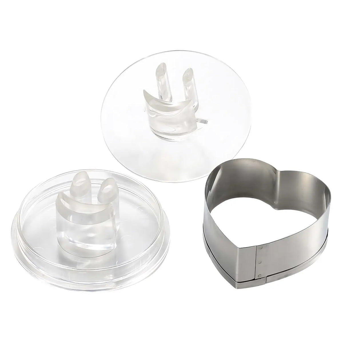 TIGERCROWN Cake Land Stainless Steel Heart Cookie Cutter