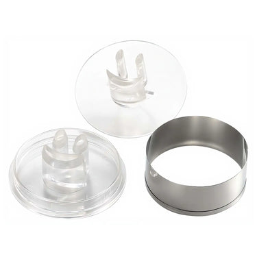 Tigercrown Cake Land Stainless Steel Round Cookie Cutter
