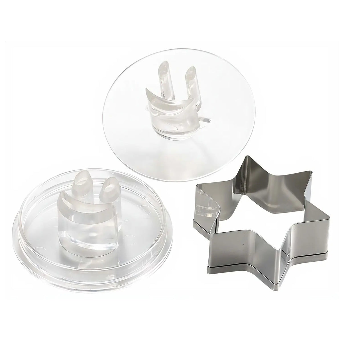 TIGERCROWN Cake Land Stainless Steel Star Cookie Cutter