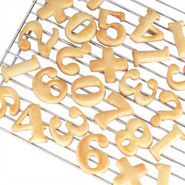 Tigercrown Cake Land Styrol Resin Number Cookie Cutter 13 pcs