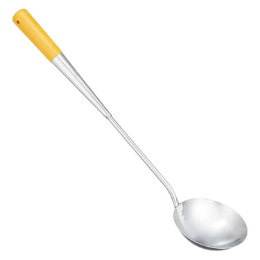 TKG Stainless Steel Wok Ladle (Hoak) with Long Handle