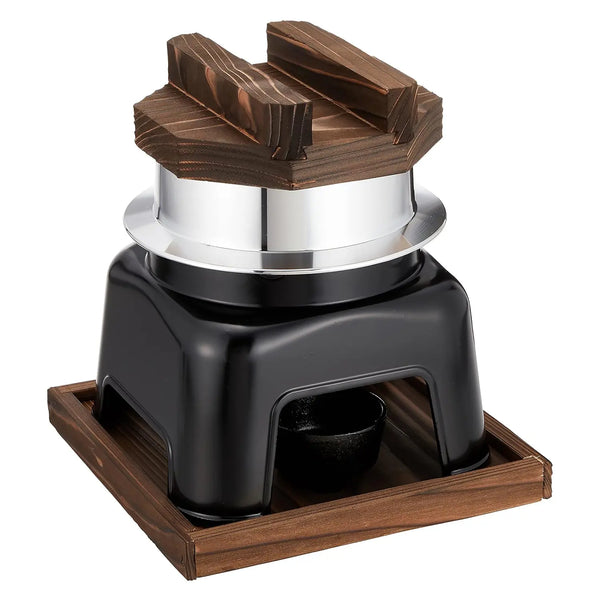 TKG Tenbi Die-Cast Aluminum Kamameshi Pot Set for 1-Go