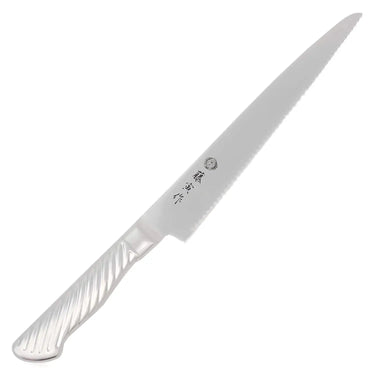 Tojiro Fujitora SD Bread Knife with Stainless Steel Handle 215mm