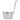 Three Snow Stainless Steel Ramen Tebo Noodle Strainer for Household Use