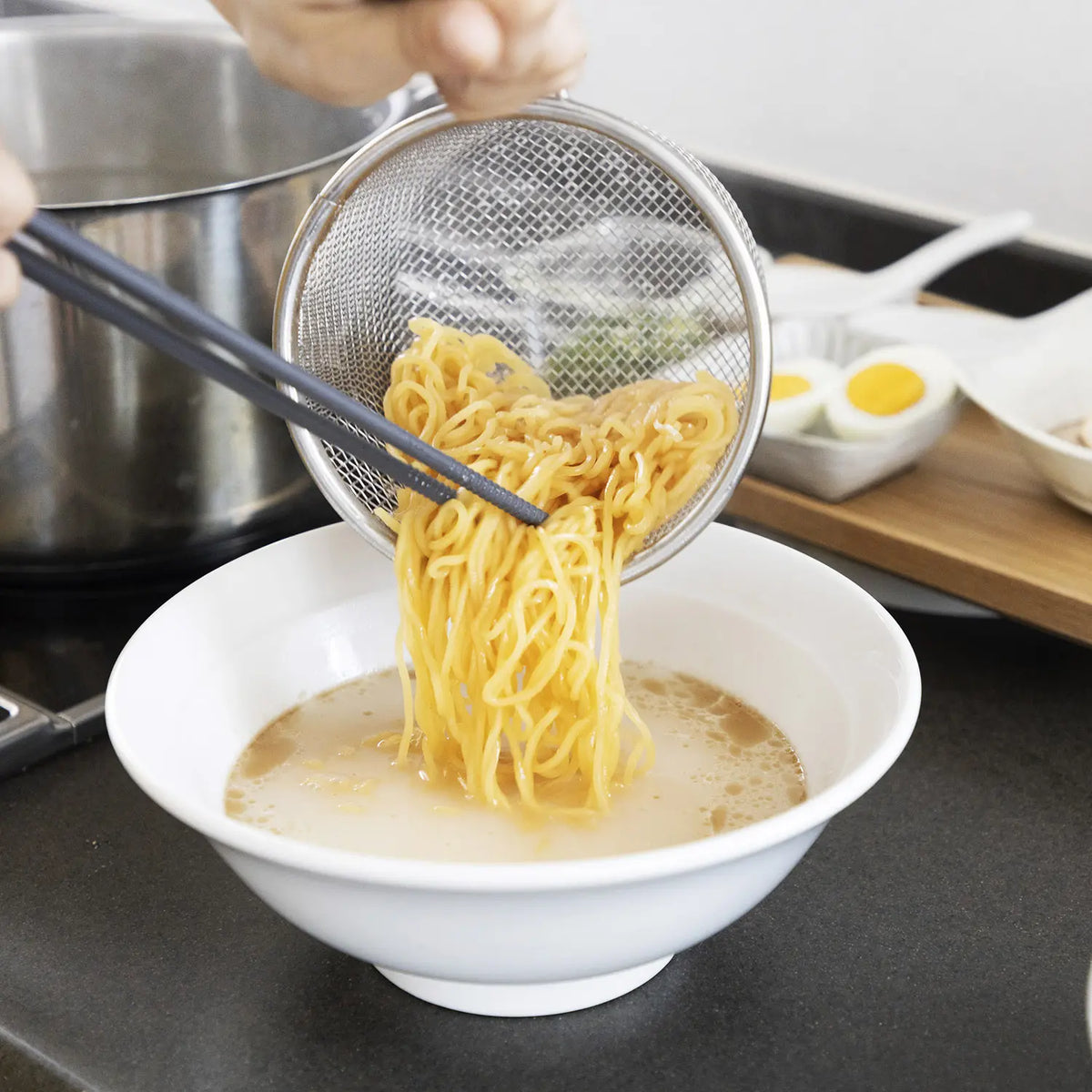 Instant Spaghetti & Pasta In One Pot With Strainer Lid | Papilla's Best  Cookware Sets