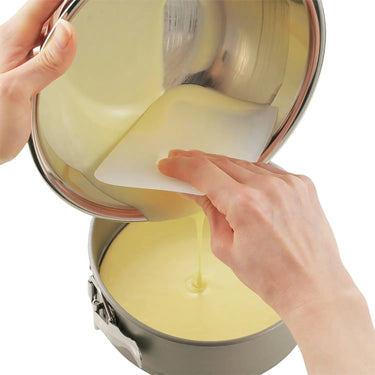 Tigercrown Cake Land Polyethylene Dough Scraper with Scale