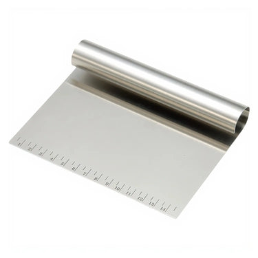 Tigercrown Cake Land Stainless Steel Bench Scraper with Scale