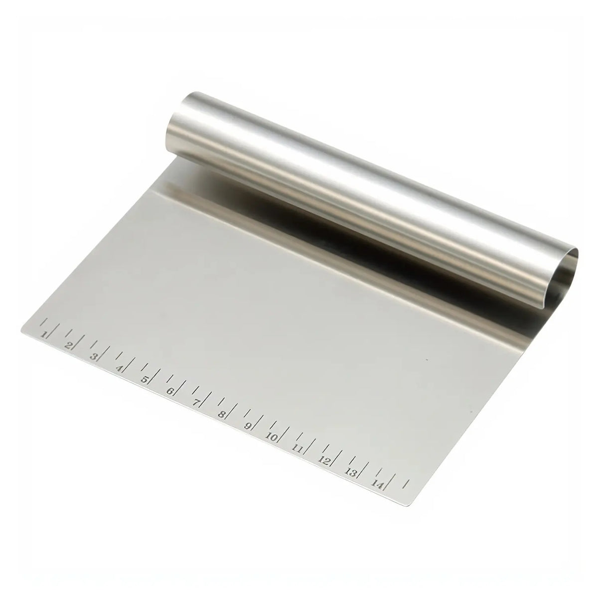 TIGERCROWN Cake Land Stainless Steel Bench Scraper with Scale -  Globalkitchen Japan