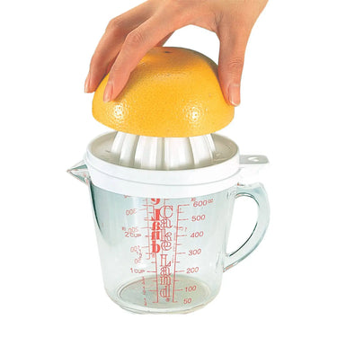 Tigercrown Methacrylic Resin Citrus Reamer with Measuring Cup