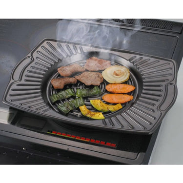 Tohi Ceramics Ceramics Square Yakiniku Barbecue Griddle