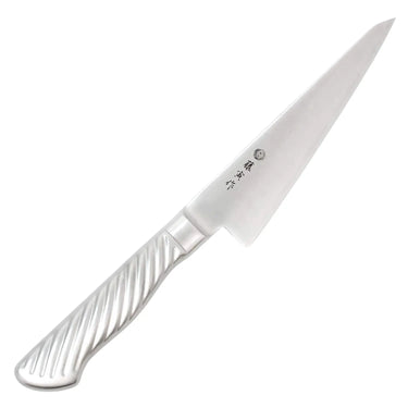 Tojiro Fujitora DP 2-Layer Honesuki Knife with Stainless Steel Handle 150mm