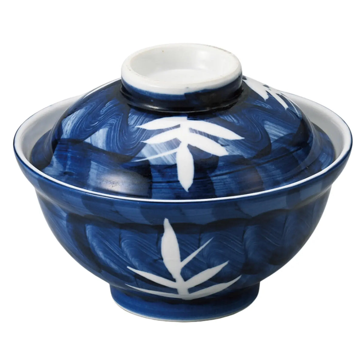 Tokiwa Mino Ware Porcelain Donburi Bowl Gosu-Hakesasa 15.5cm