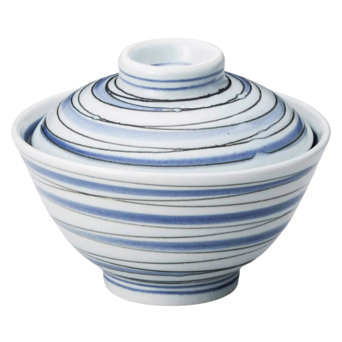 Tokiwa Mino Ware Porcelain Donburi Bowl Ryusui 15.7cm