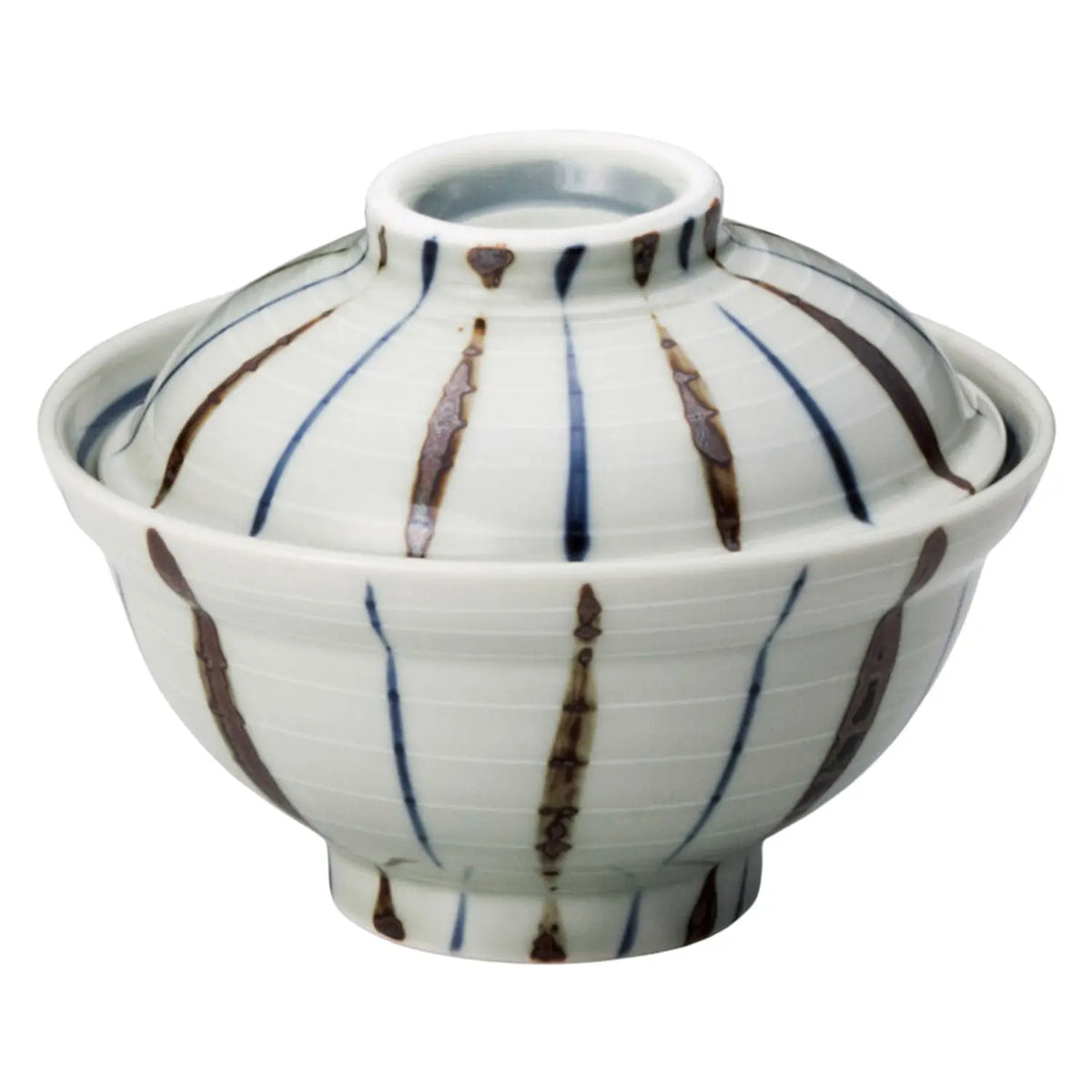 Tokiwa Mino Ware Porcelain Donburi Bowl Sabitokusa 15.5cm