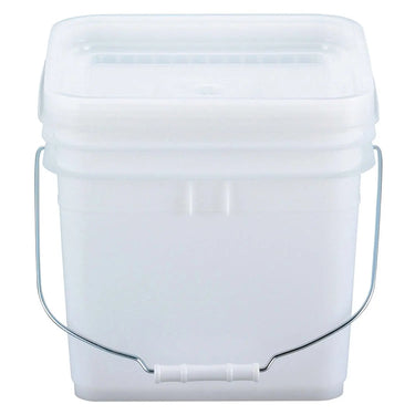 Toslon High-Density Polyethylene Airtight Square Food Storage Container 10L