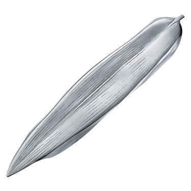 Tsubame Shinko Stainless Steel Cutlery Rest Bamboo Leaf