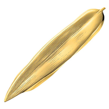 Tsubame Shinko Stainless Steel Cutlery Rest Bamboo Leaf