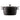 Vermicular Cast Iron Oven Pot Matte Black
